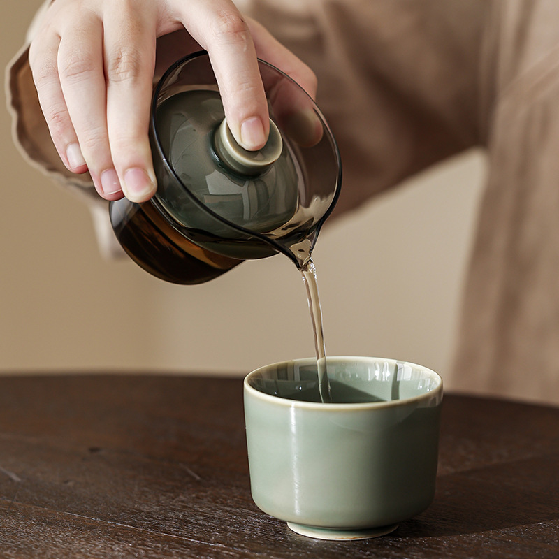 Celadon Porcelain Tea Cup Port - Celadon Ceramic Cup ulasan dan harga