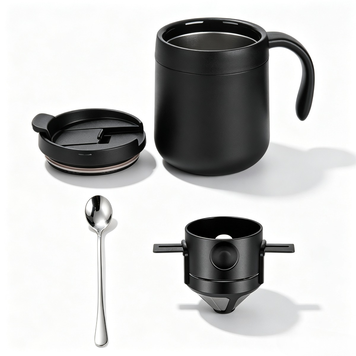 Stainless Steel Coffee Mug 350 - Celadon Ceramic Cup ulasan dan harga