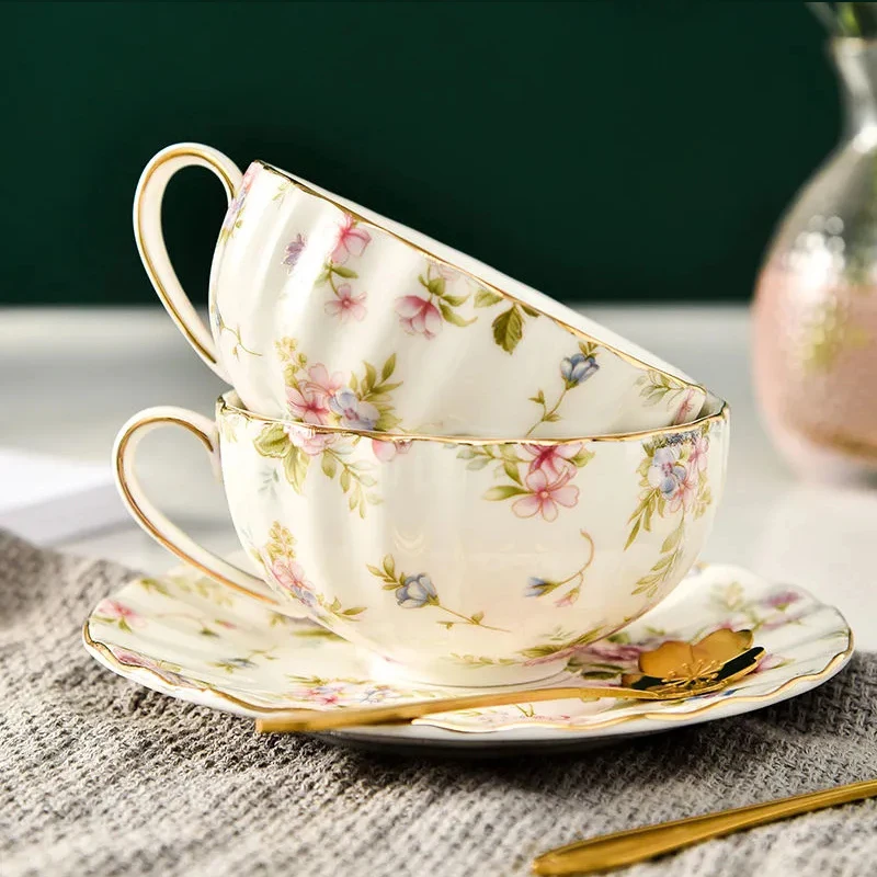 3PCS/Sets Pastoral style Flowe - Korean Tea Set ulasan dan harga