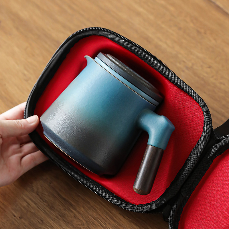 Simple 1 Pot 4 Cups Travel Tea - Korean Tea Set ulasan dan harga