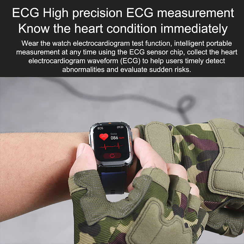 GEJIAN ECG+PPG Sports Style He - Korean Health Lifestyle ulasan dan harga