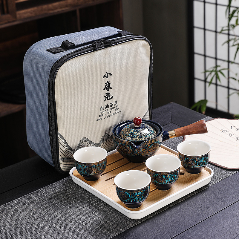 Chinese Kung Fu Tea Set Sand C - Korean Tea Set ulasan dan harga