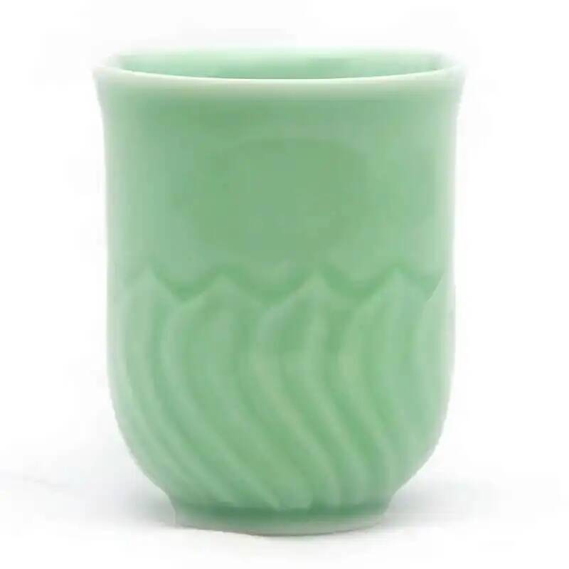 Longquan Celadon Handmade Lotu - Celadon Ceramic Cup ulasan dan harga